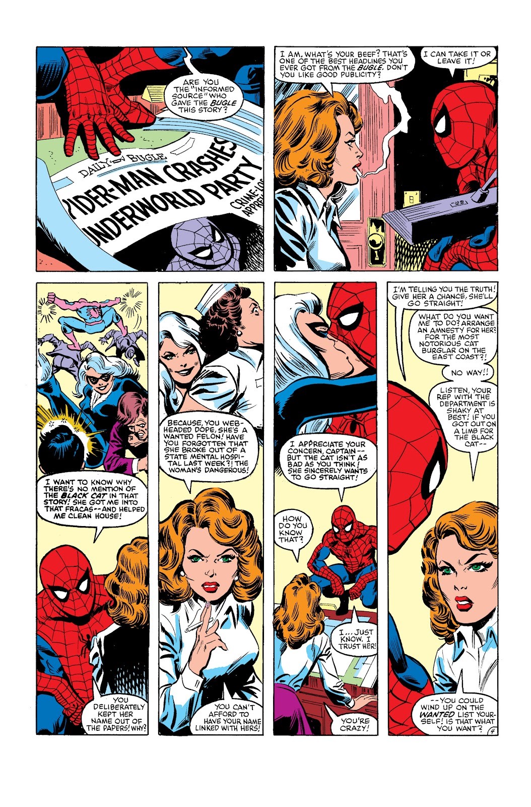 John Romita Jr. - Tavola originale da Amazing Spider-Man - Goin' straight! (1982), matita e china...
