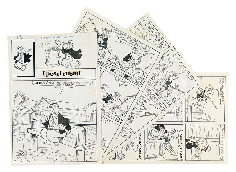 Braccio di Ferro - I pesci rubati