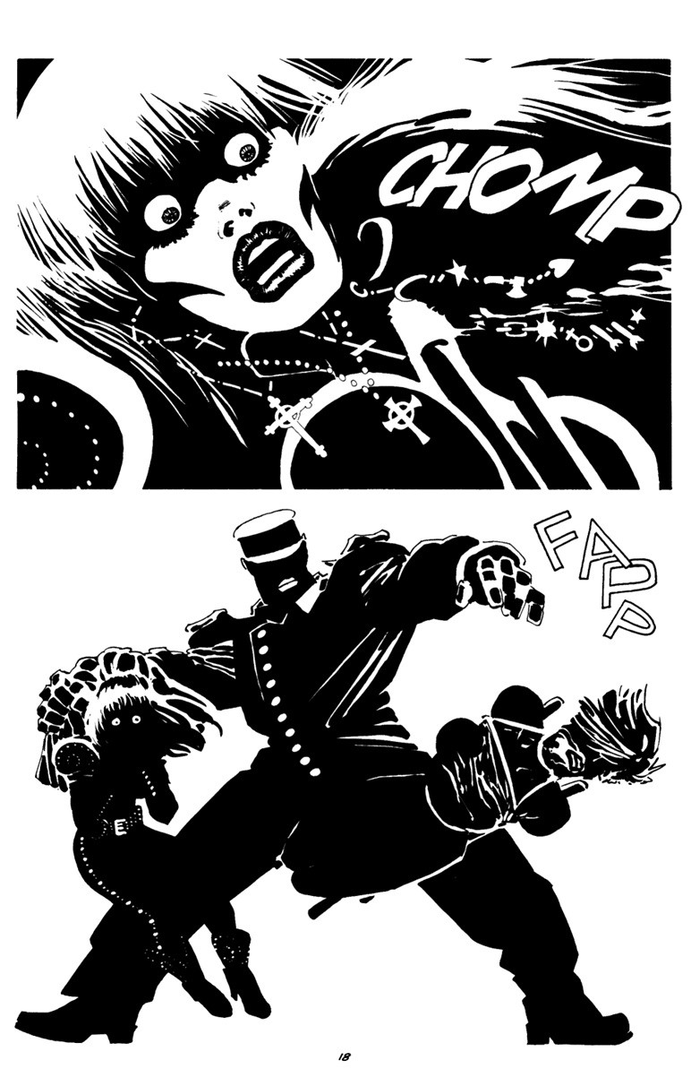 Frank Miller - Sin City - The Big Fat Kill, matita e china su cartoncino