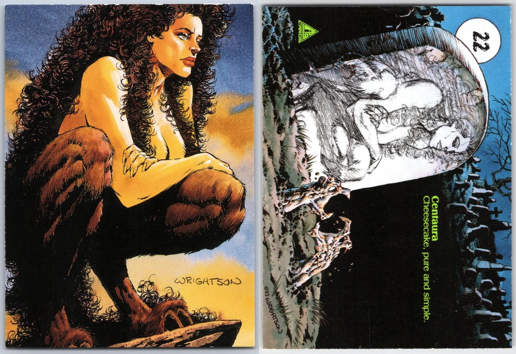 Bernie Wrightson - Illustrazione 'Centaura' - Master of the Macabre