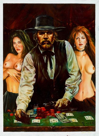 Sexy Western, olio su tela, 2002