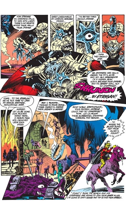 Steve Bissette & Rick Veitch - Bissette e Veitch, Swamp Thing - The End, matita e china su carton...