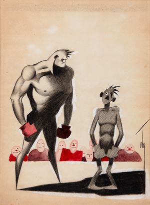 L'incontro di pugilato