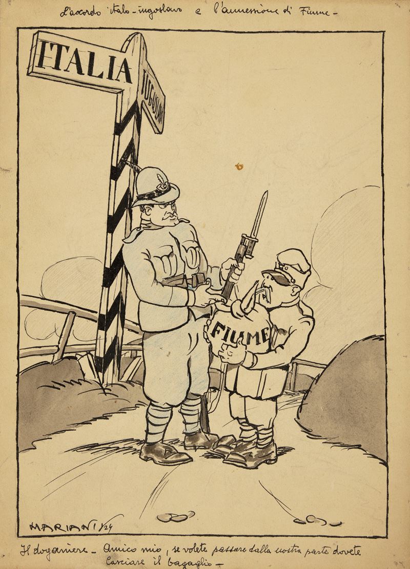 L'accordo italo-iugoslavo e l'annessione di Fiume