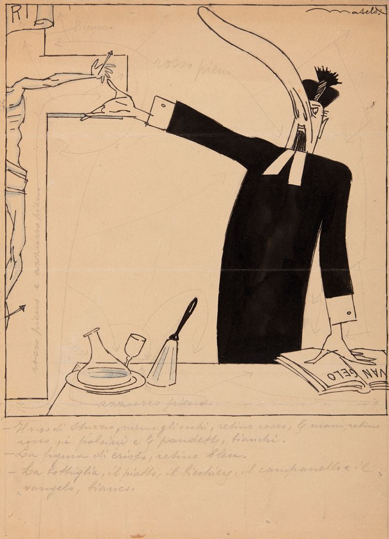 Sturzo: Elettori! Giuro sul Vangelo che Cristo fu crocifisso dalla reazione fascista!