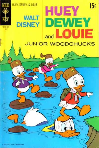 Kay Wright - Huey, Dewey and Louie: Junior Woodchucks - Peril of the Black Forest, matita e china...