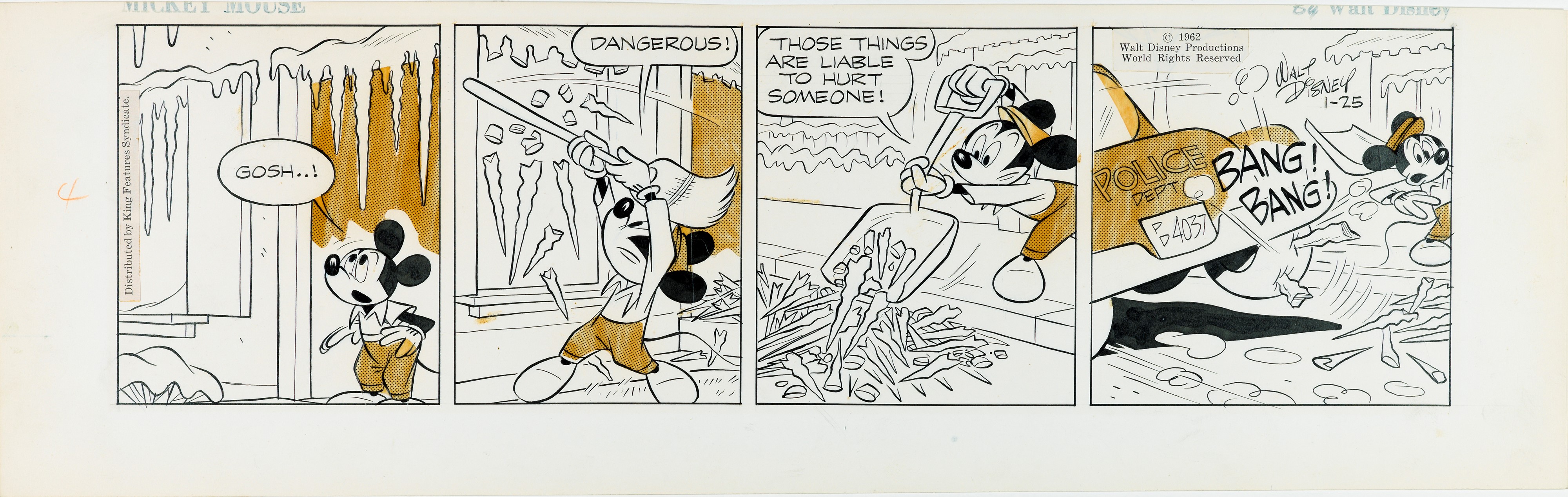 Floyd Gottfredson - Mickey Mouse 1962 | The Masters of Comics | Finarte ...