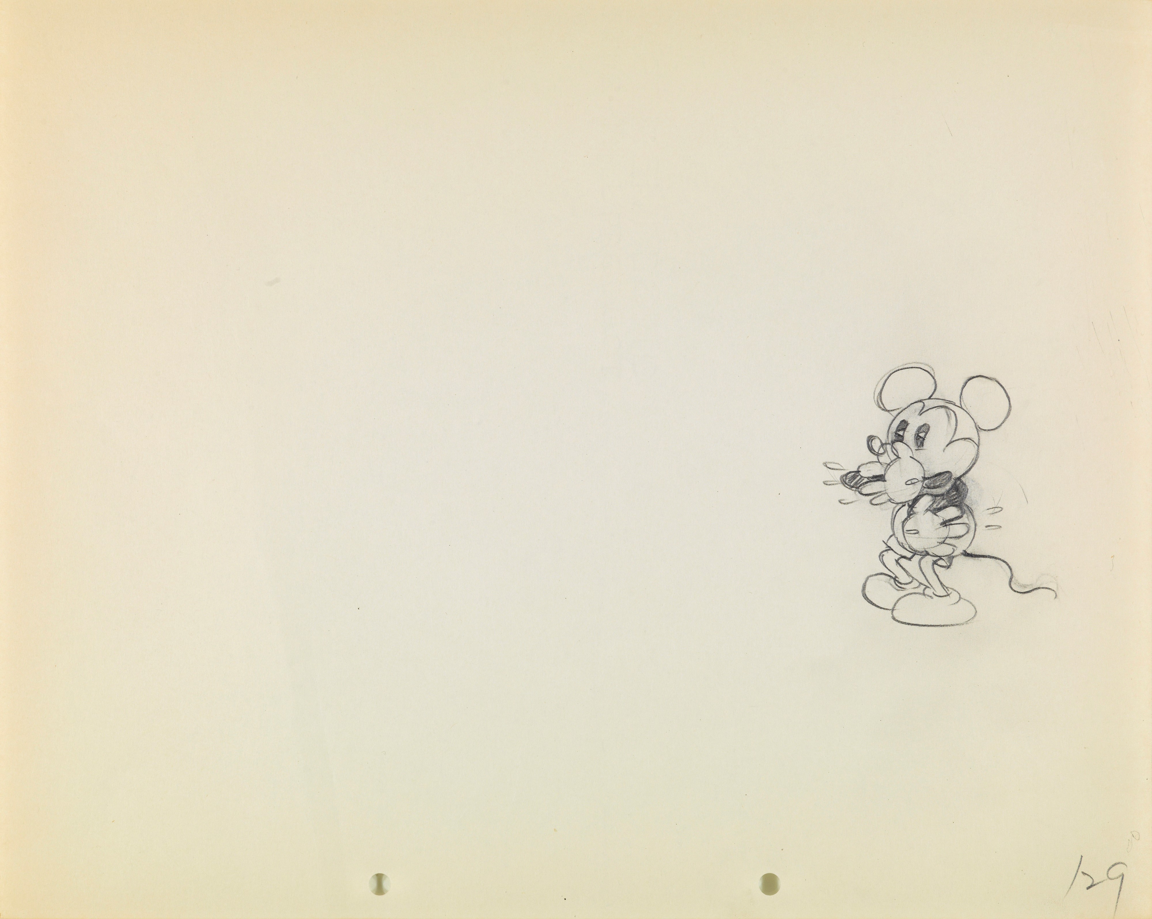 Studio Disney - Mickey Mouse Club, matita su carta