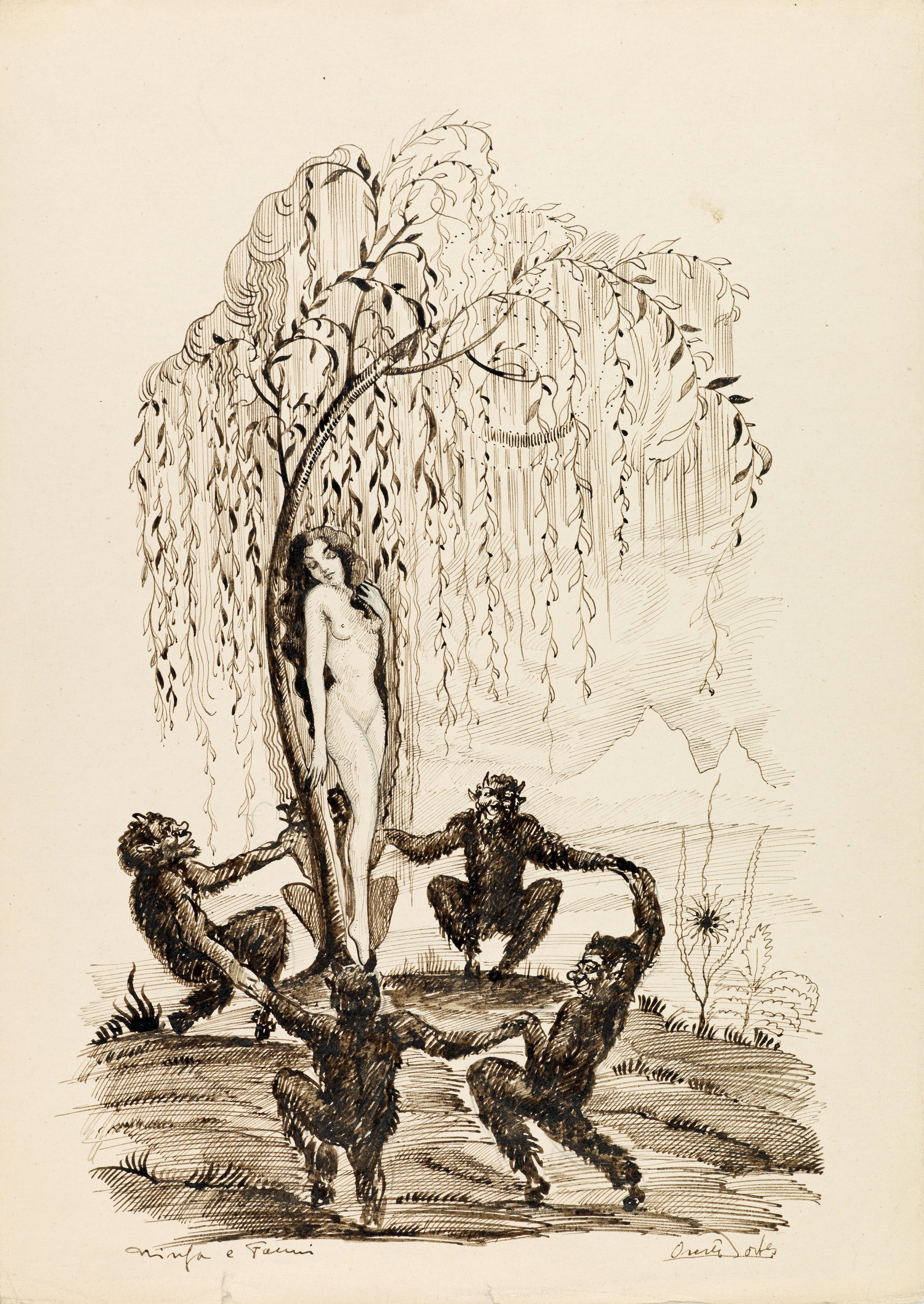 Nascita di Venere / Ninfa e Fauni