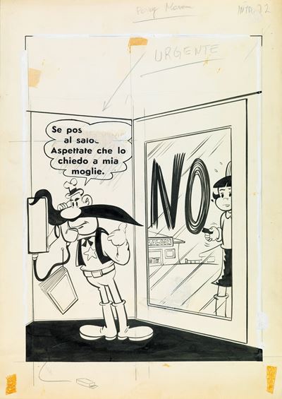 Pedrito el Drito, matita e china su carta