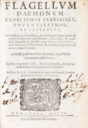 Flagellum Daemonum Exorcismos terribiles