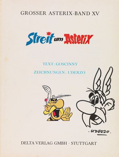 Asterix, china su carta
