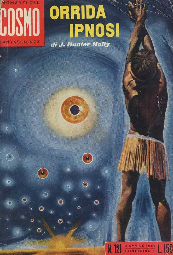 Luigi Garonzi - Cosmo - Orrida ipnosi, tempera su cartone
