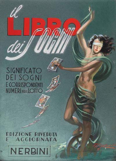 Il libro dei sogni, tempera su cartone