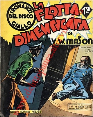 Giove Toppi - La flotta dimenticata - pastelli e china su cartoncino