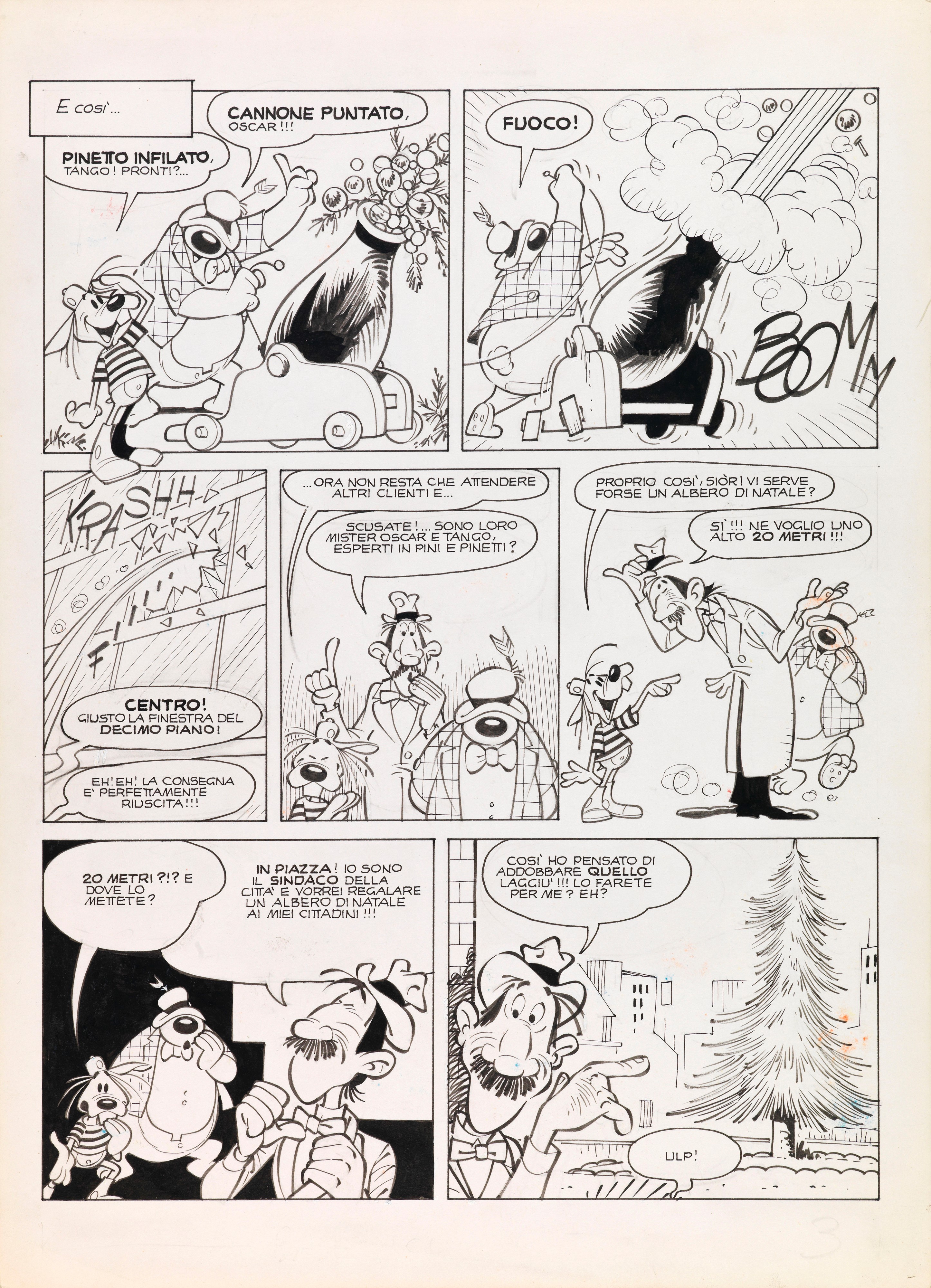 Oscar e Tango alberisti