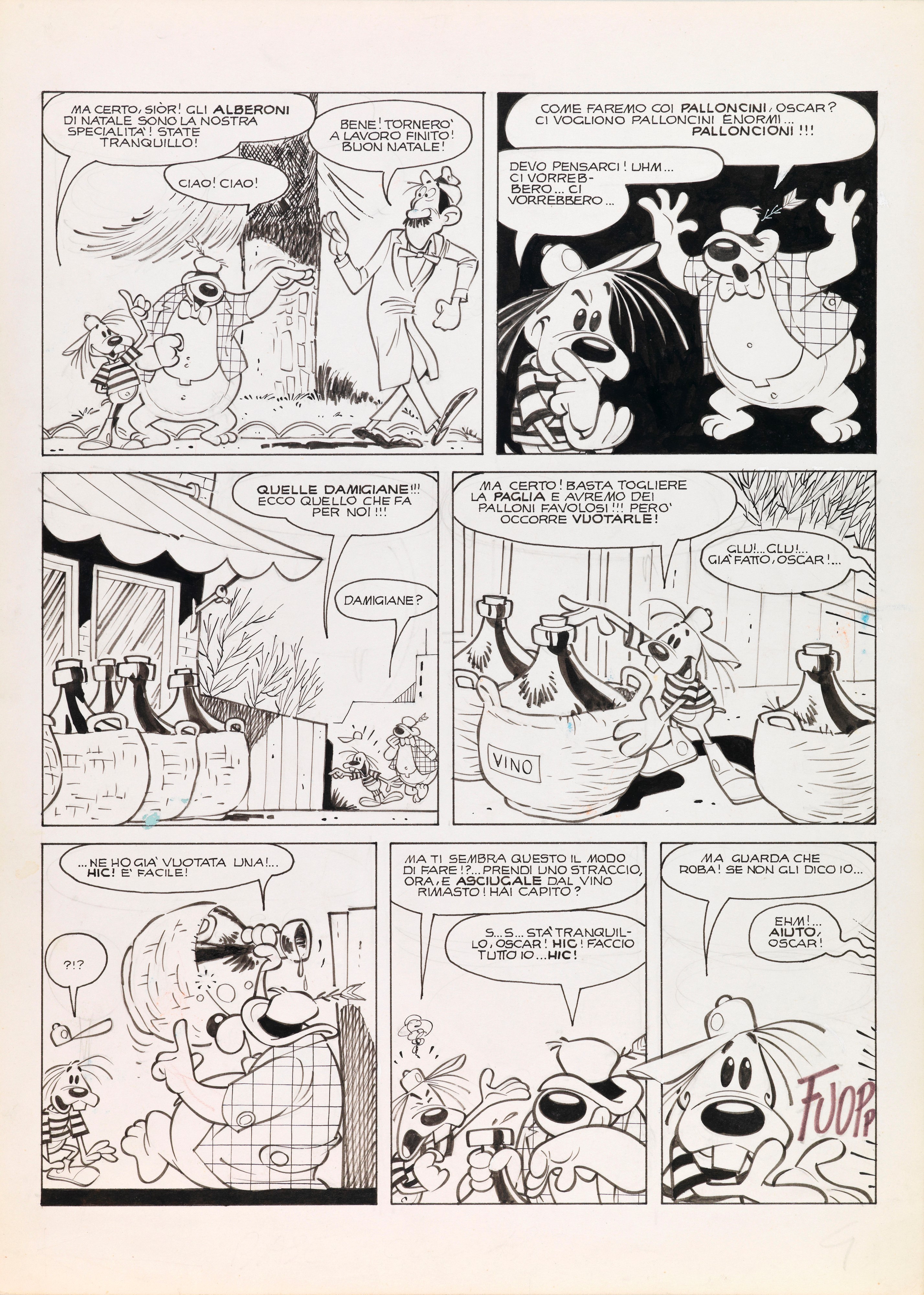 Oscar e Tango alberisti