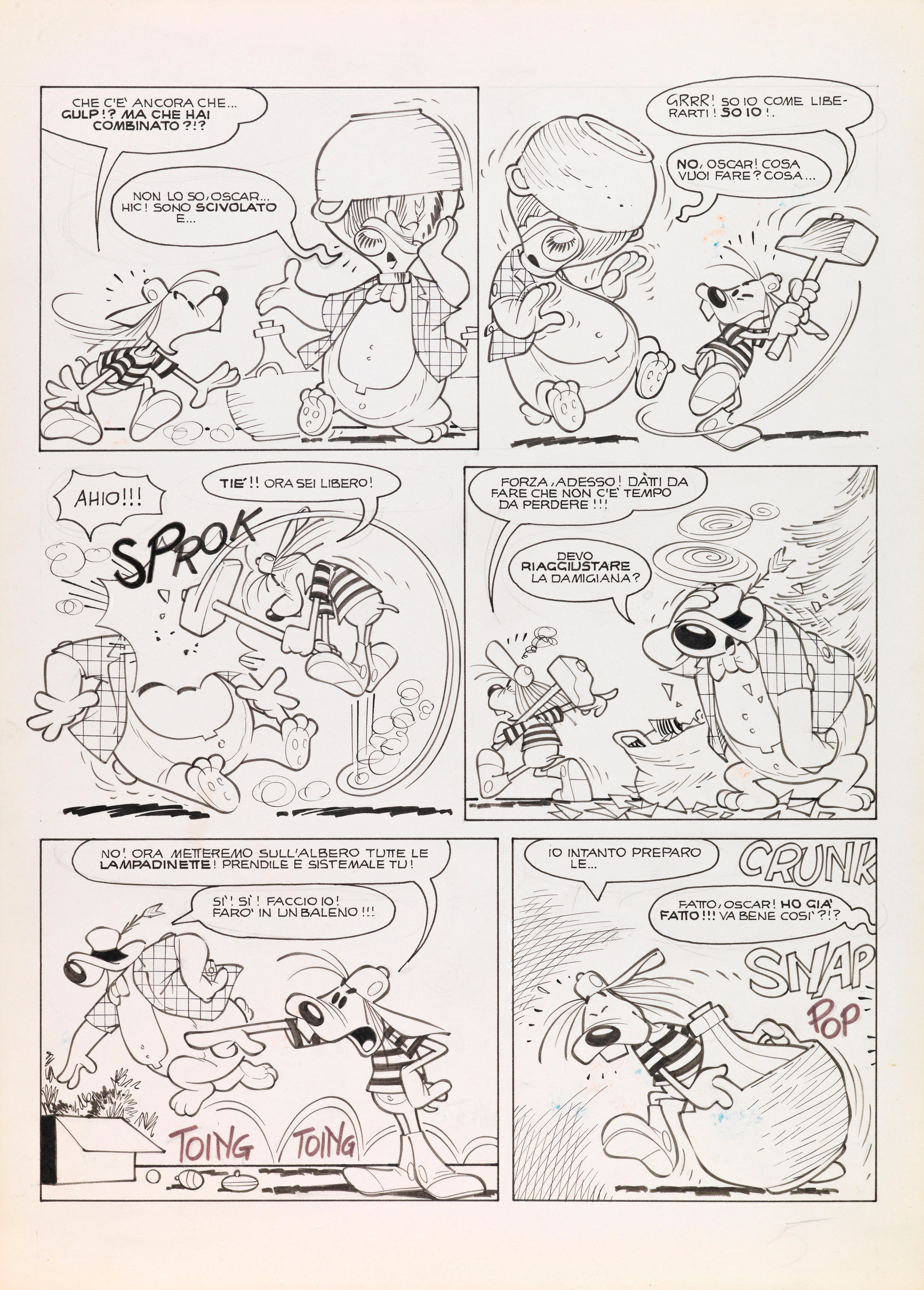 Oscar e Tango alberisti