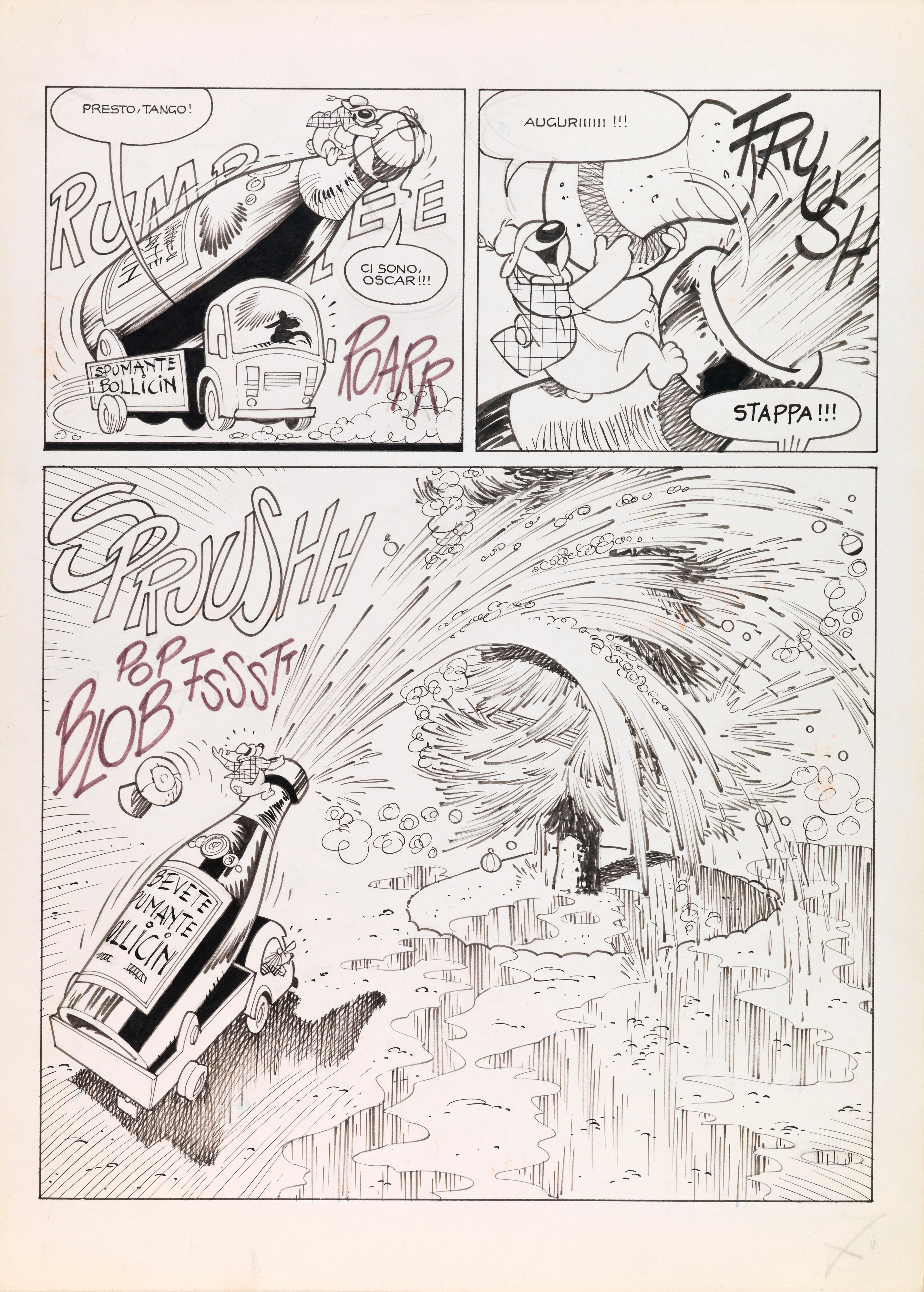 Oscar e Tango alberisti