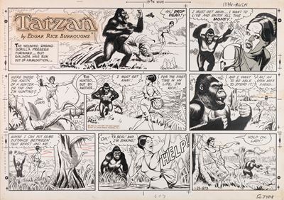 Tarzan - Tavola domenicale del 29/01/1967