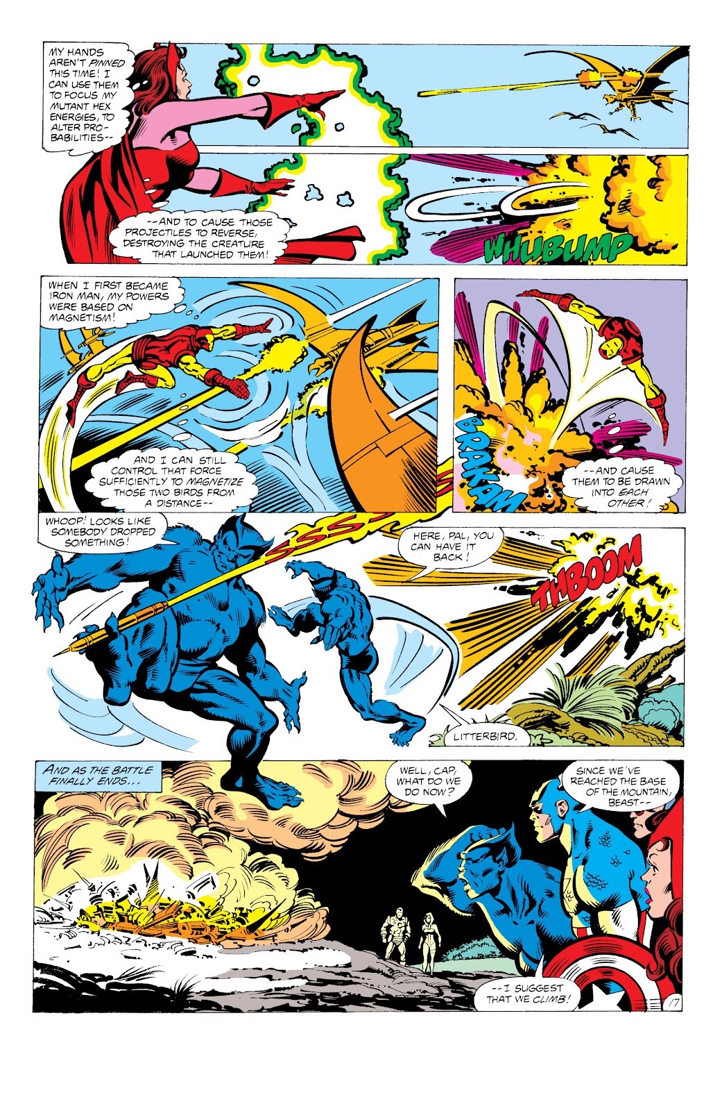 Don Newton - Avengers - Claws Across the Water!, matita e china su cartoncino Marvel