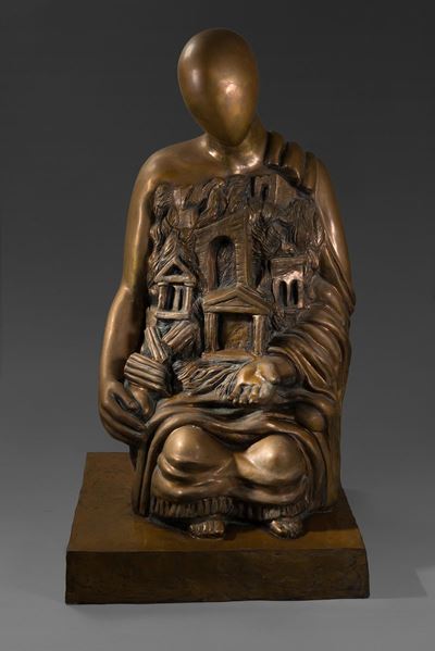Il grande archeologo, bronzo