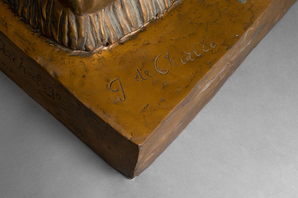 Giorgio De Chirico - Il grande archeologo, bronzo