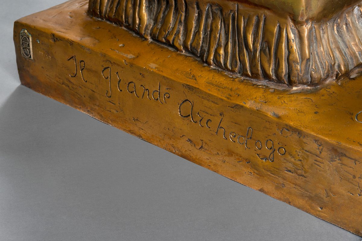 Giorgio De Chirico - Il grande archeologo, bronzo