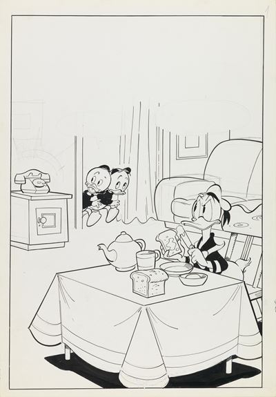 Proposta grafica per avventura dei Paperi