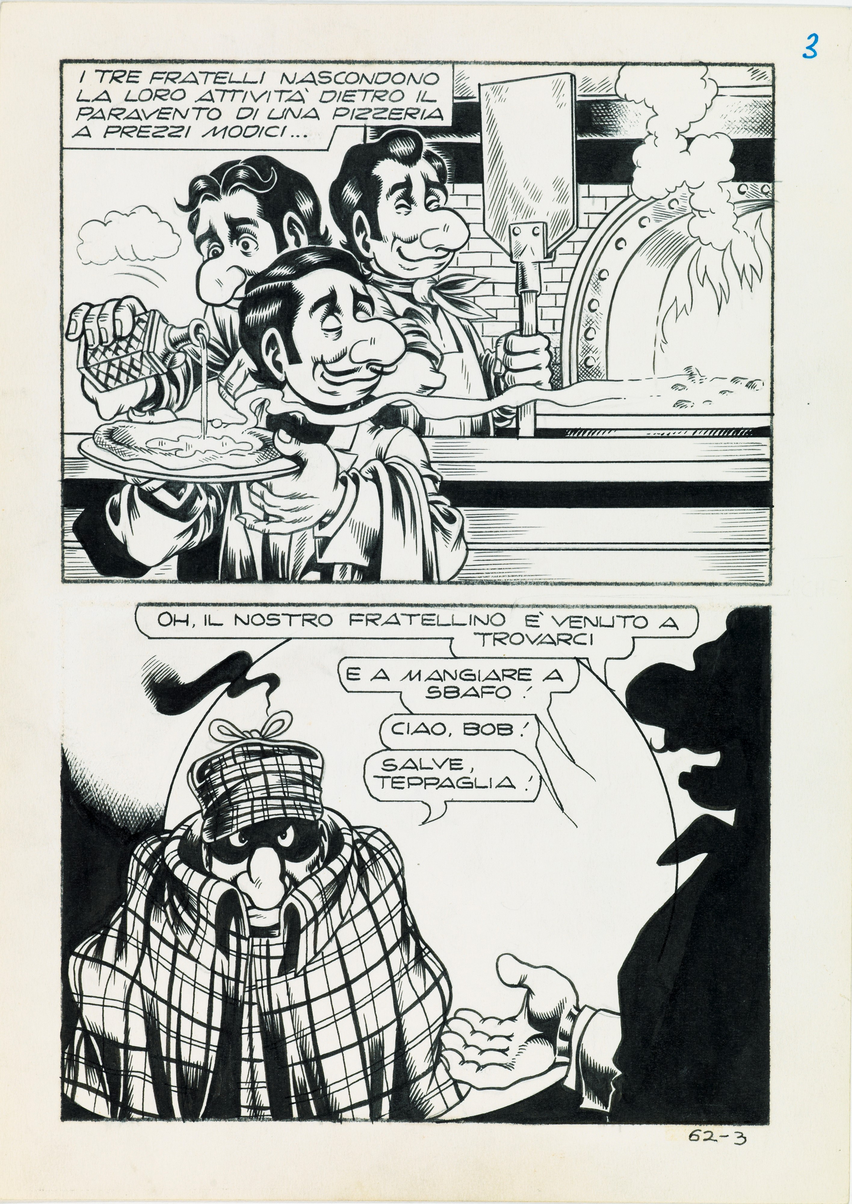 Magnus (Roberto Raviola) - Alan Ford - I tre Rock 1974 | The Masters of ...