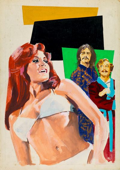 Joseph McGrath, Bozzetto originale per 'Le incredibili avventure del signor Grand col complesso d...