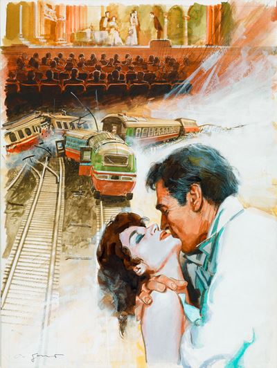 Un gesto d'amore, tempera su cartone
