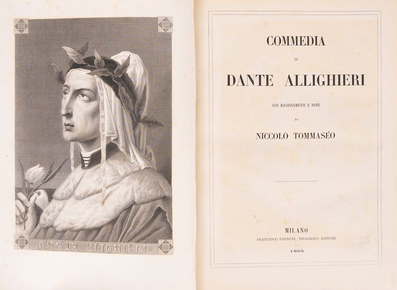 Commedia di Dante Allighieri con ragionamenti e note di Niccolò Tommaseo