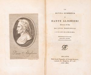 La Divina Commedia. Illustrata di note da Luigi Portirelli