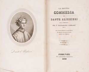 La Divina Commedia di Dante Alighieri col comento del P. Baldassarre Lombardi