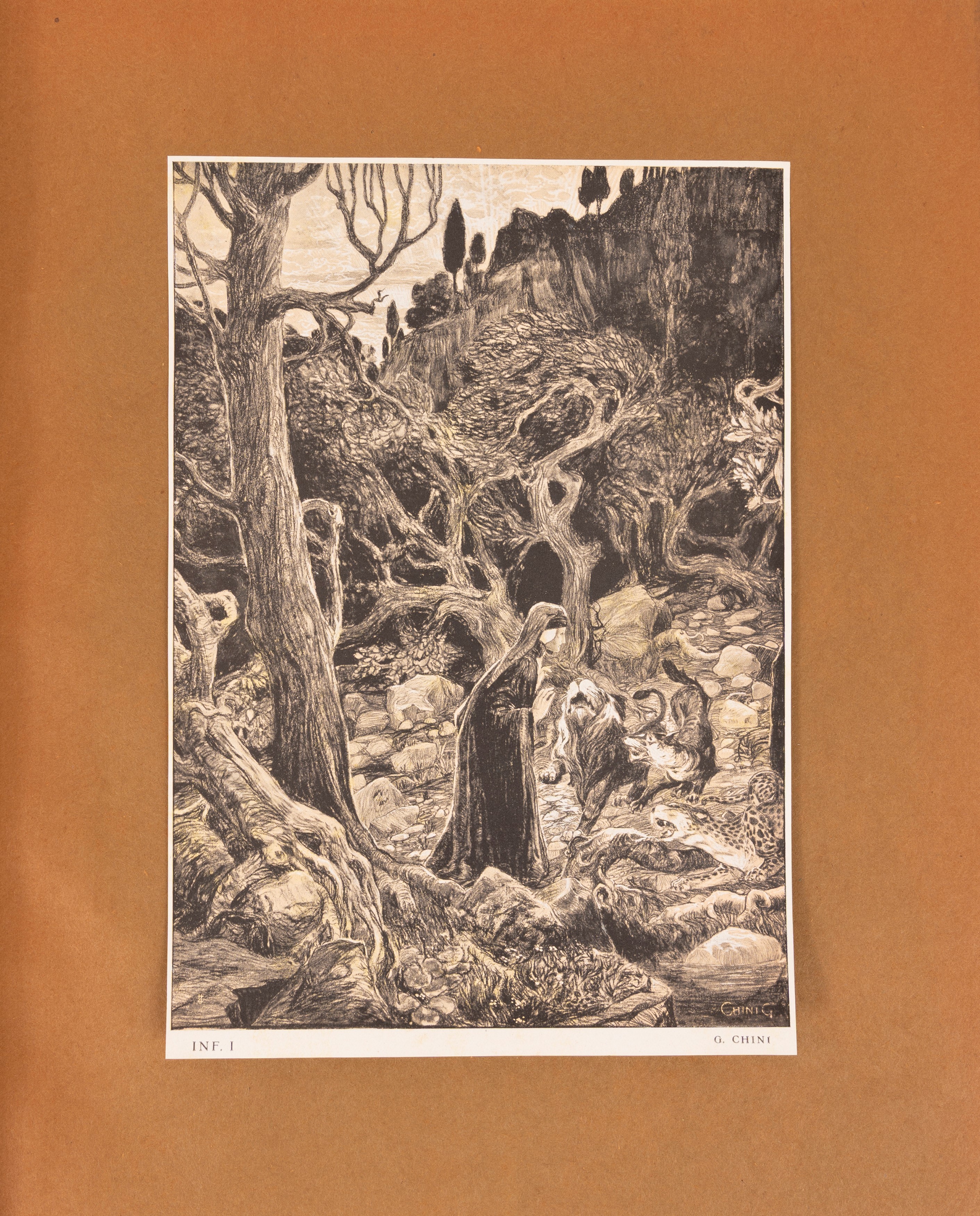 La Divina Commedia novamente illustrata da artisti italiani a cura di Vittorio Alinari e riveduta...