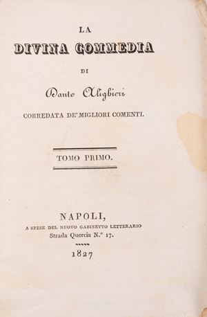 La Divina Commedia di Dante Alighieri