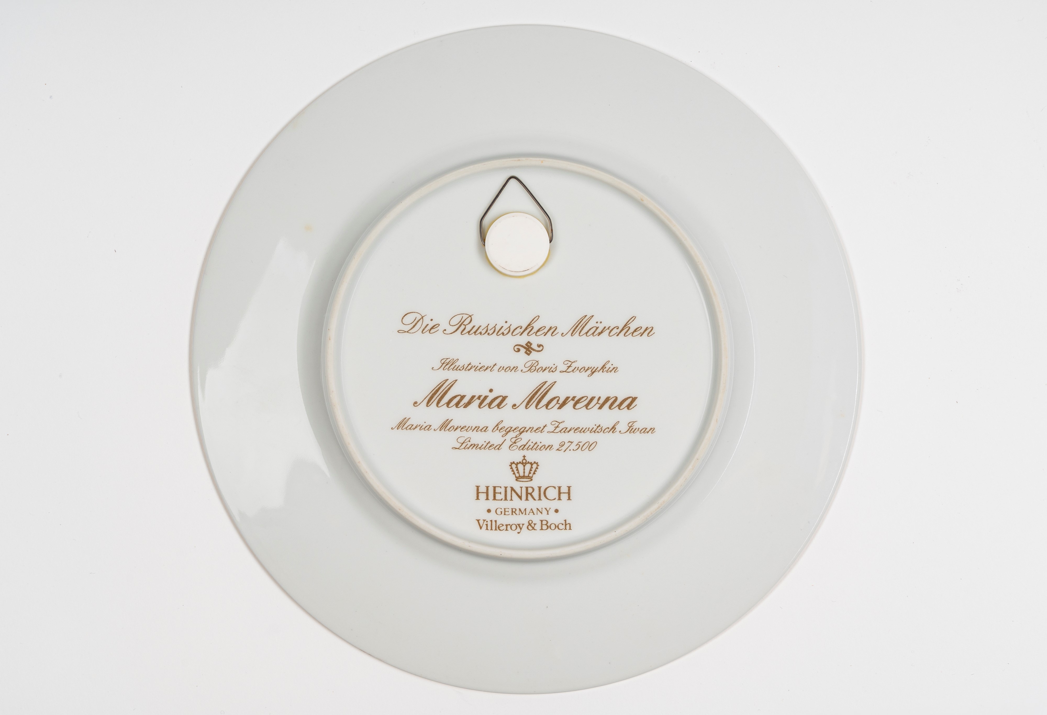 Dodici Piatti da Collezione in Porcellana Heinrich - Villeroy & Boch, Appatenenti alla Serie "le ...