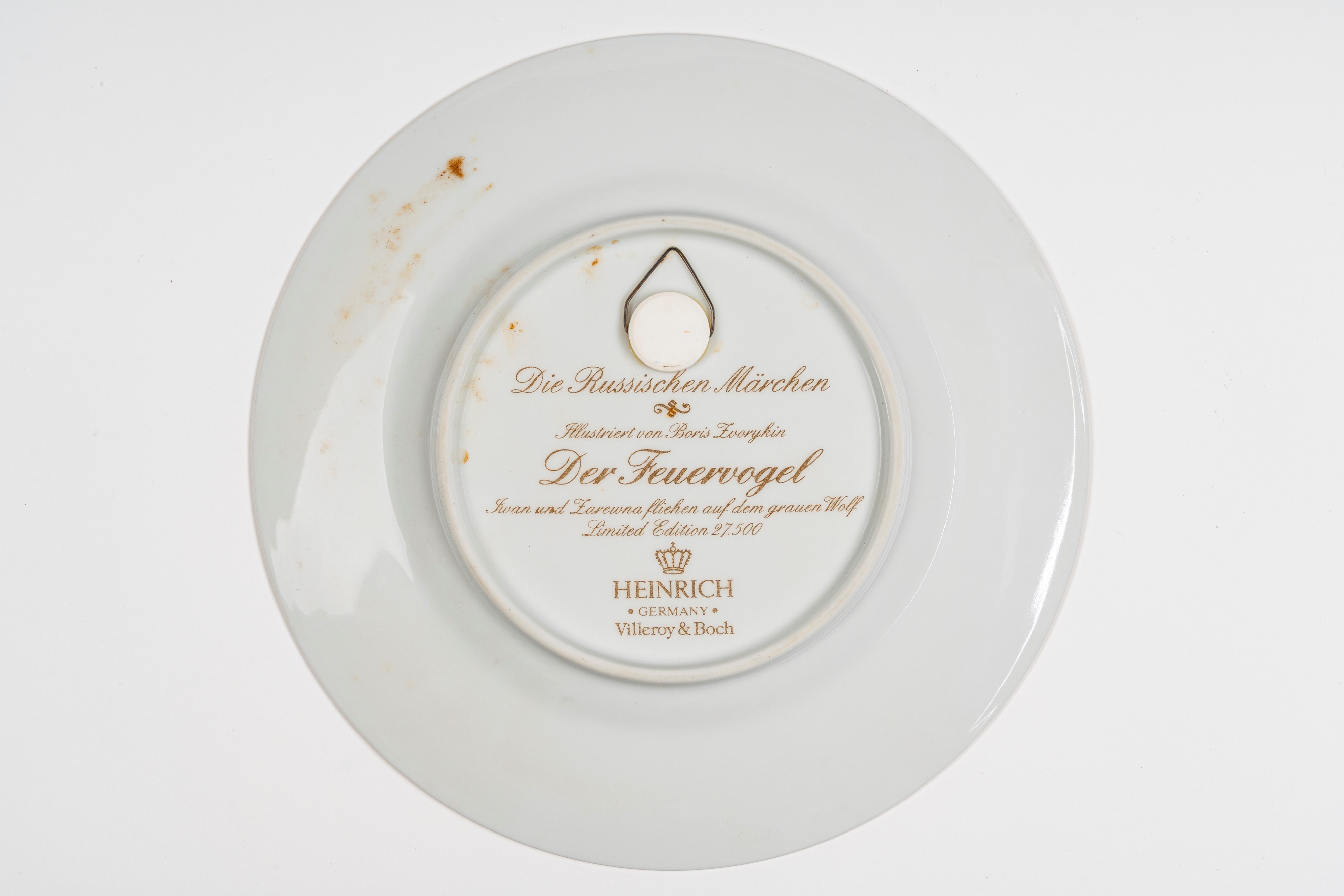 Dodici Piatti da Collezione in Porcellana Heinrich - Villeroy & Boch, Appatenenti alla Serie "le ...