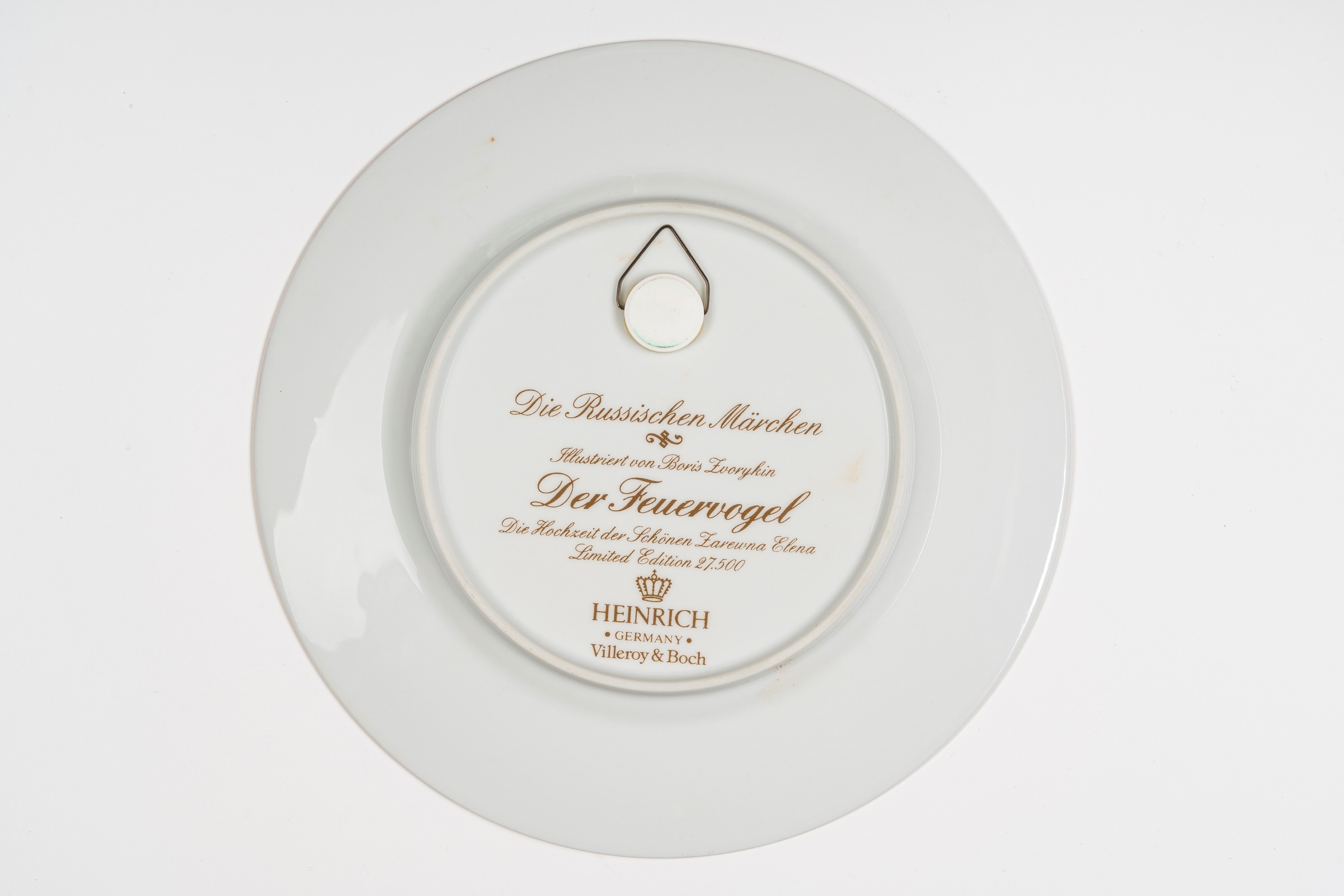 Dodici Piatti da Collezione in Porcellana Heinrich - Villeroy & Boch, Appatenenti alla Serie "le ...