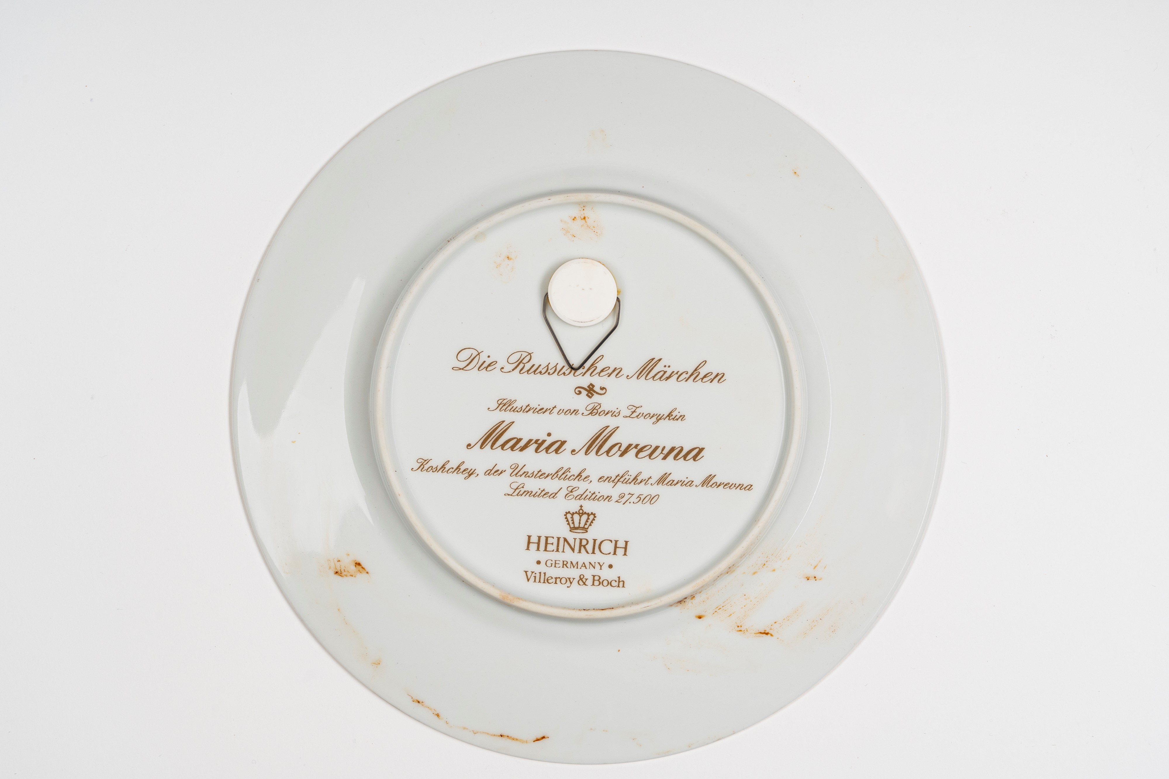 Dodici Piatti da Collezione in Porcellana Heinrich - Villeroy & Boch, Appatenenti alla Serie "le ...