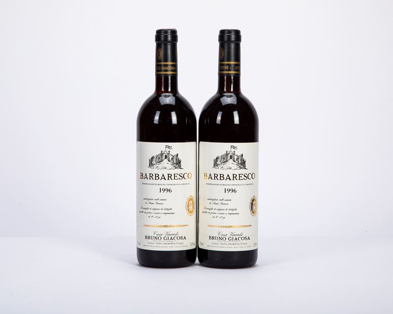 BARBARESCO, BRUNO GIACOSA ETICHETTA BIANCA, 1996 (2 BT)