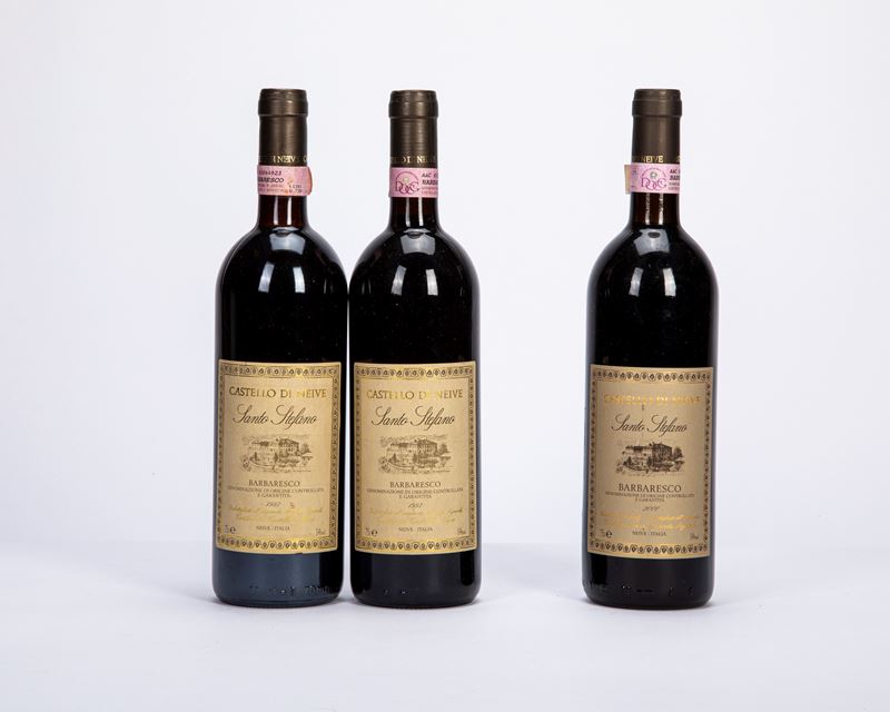 SELEZIONE DI BARBARESCO, CASTELLO DI NEIVE SANTO STEFANO (3 BT)
