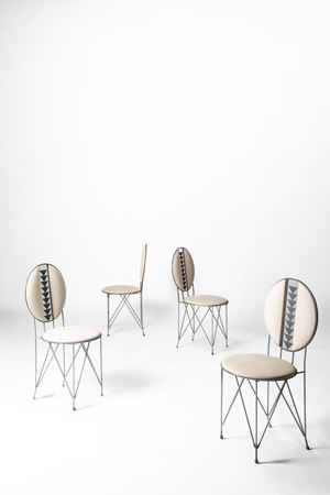 Set di quattro sedie modello 'Midway 2'