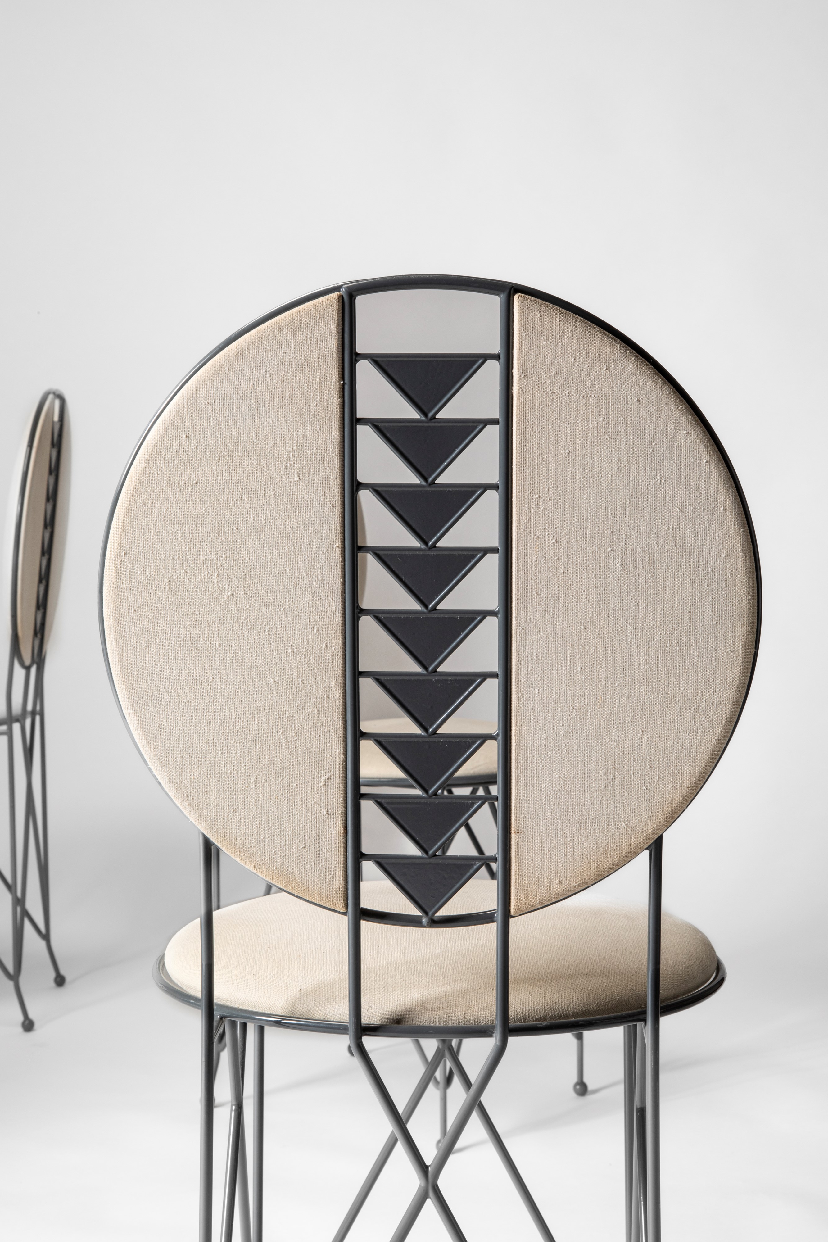 Set di quattro sedie modello 'Midway 2'