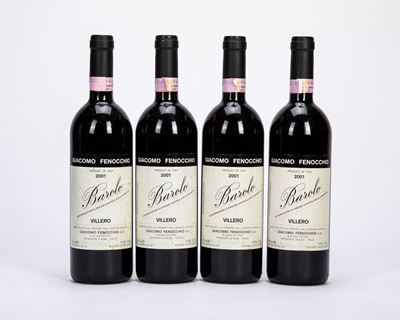 Selezione di Barolo, 2001 Viller, Az. Agricola Giacomo Fenocchio (4 Bottiglie)