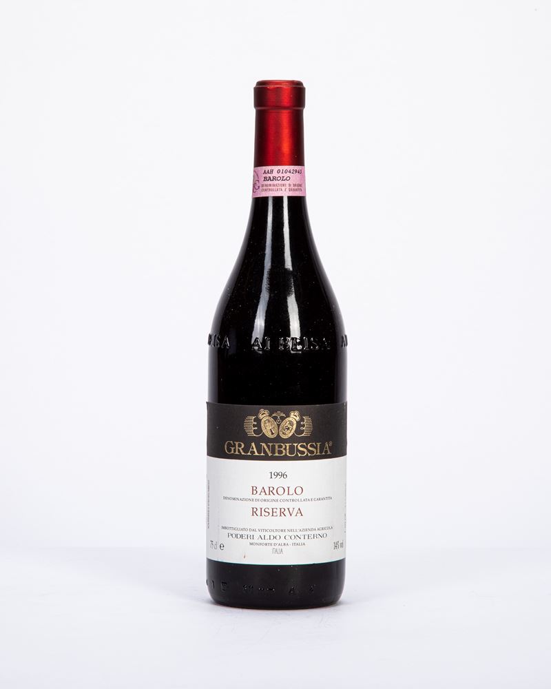 BAROLO GRAN BUSSIA 1996, RISERVA PODERI ALDO CONTERNO (1 BT)
