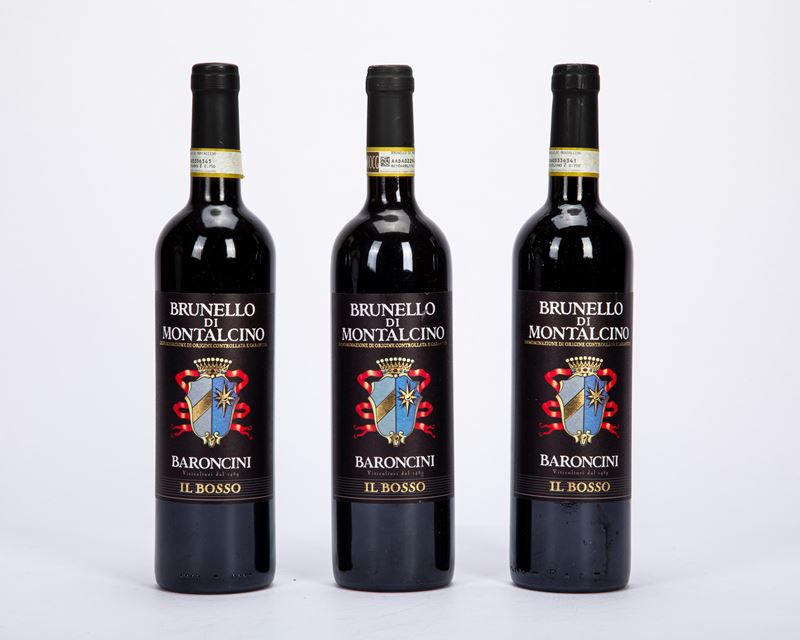 SELEZIONE DI BRUNELLO DI MONTALCINO BARONCINI 2007, IL BOSSO (3 BT)