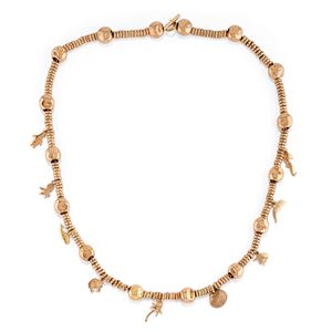 Gold necklace