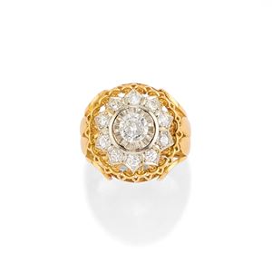 Anello con diamanti
